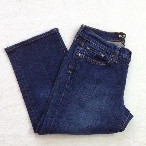 Lucky Brand Danville Classic Rider Crop Jeans - Picture 4 of 12